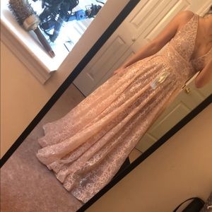 Bronx and Banco prom dress.